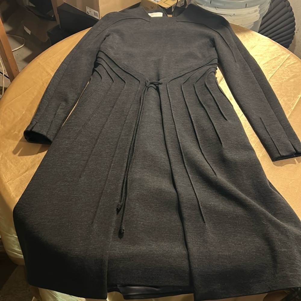 EUC RAPLH RUCCI CHADO GRAY DRESS 4